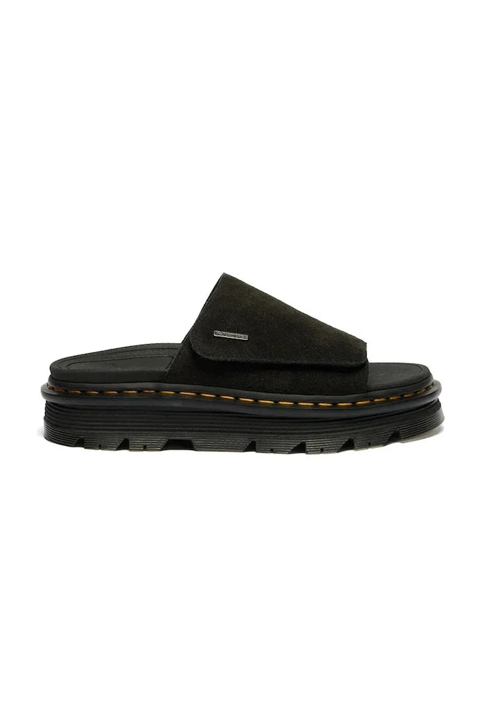 Dr. Martens Süet Platform Terlik ZebZag Slide
