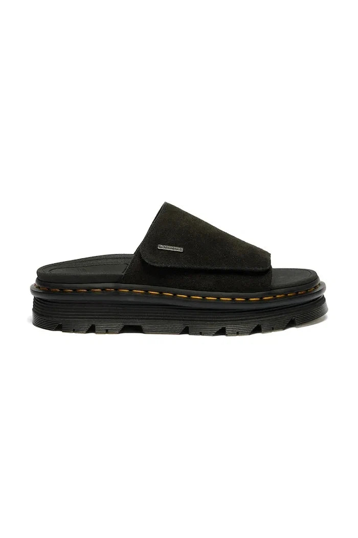 Dr. Martens Süet Platform Terlik ZebZag Slide