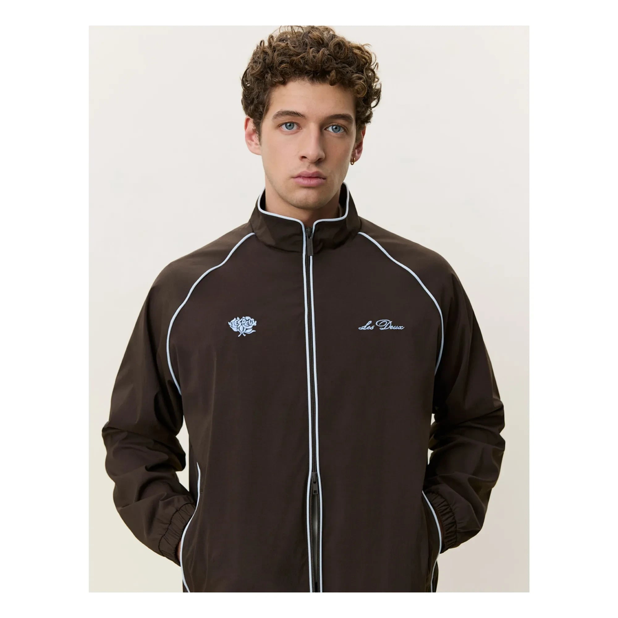 Les Deux - Veste Tech Track | Kahverengi