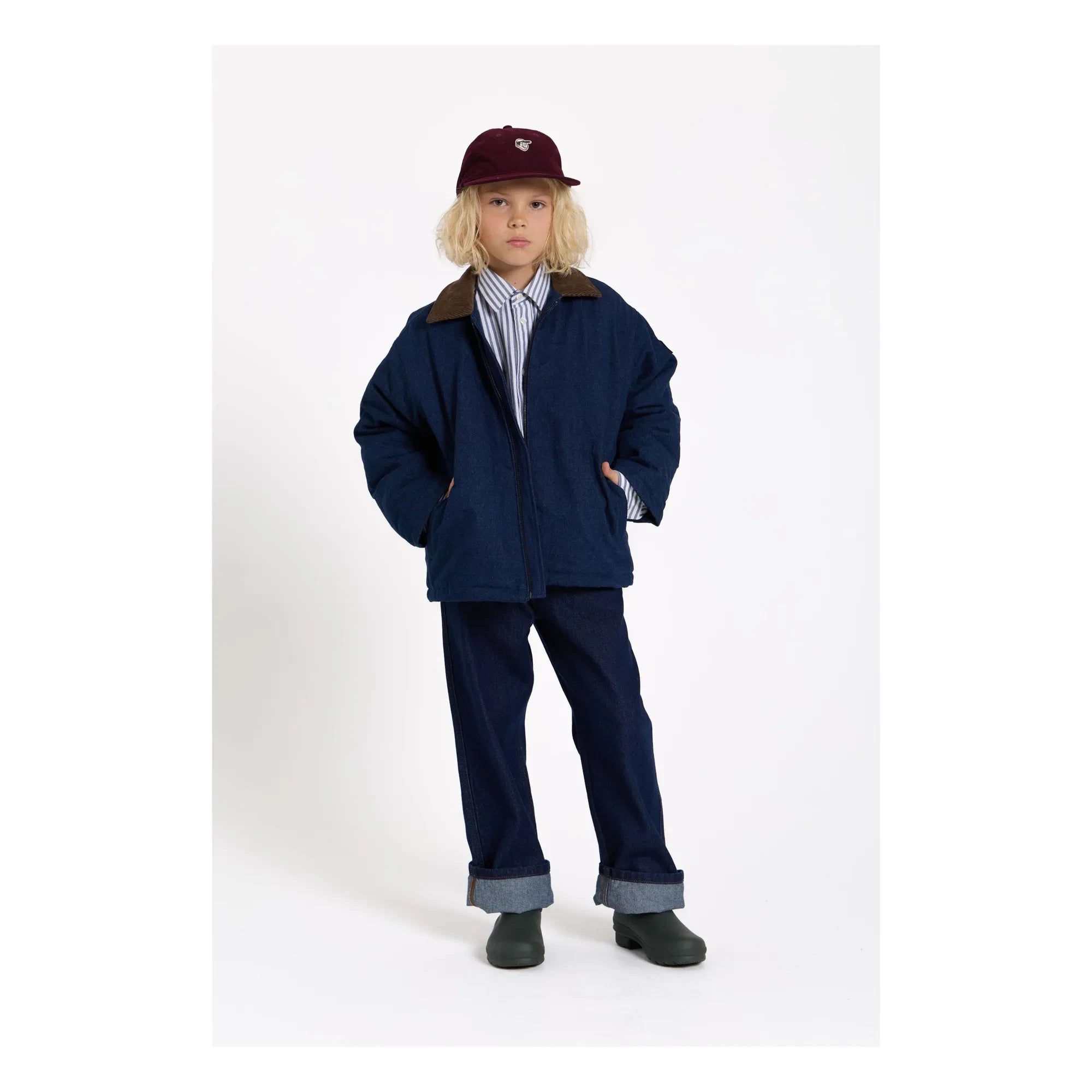 Finger in the nose - Clark Denim Ceket | Denim brut