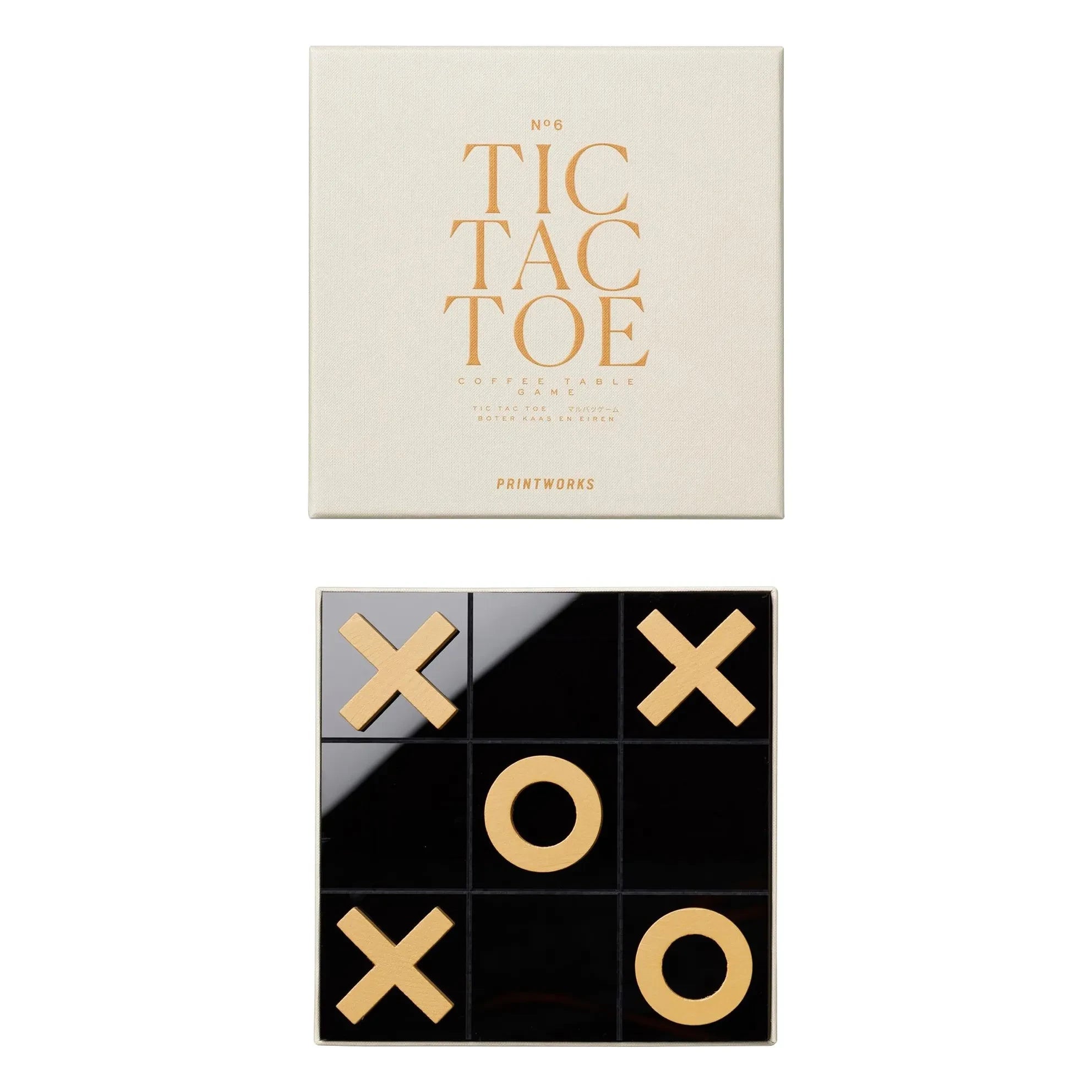 PrintWorks - Tic Tac Toe Oyunu | Krem