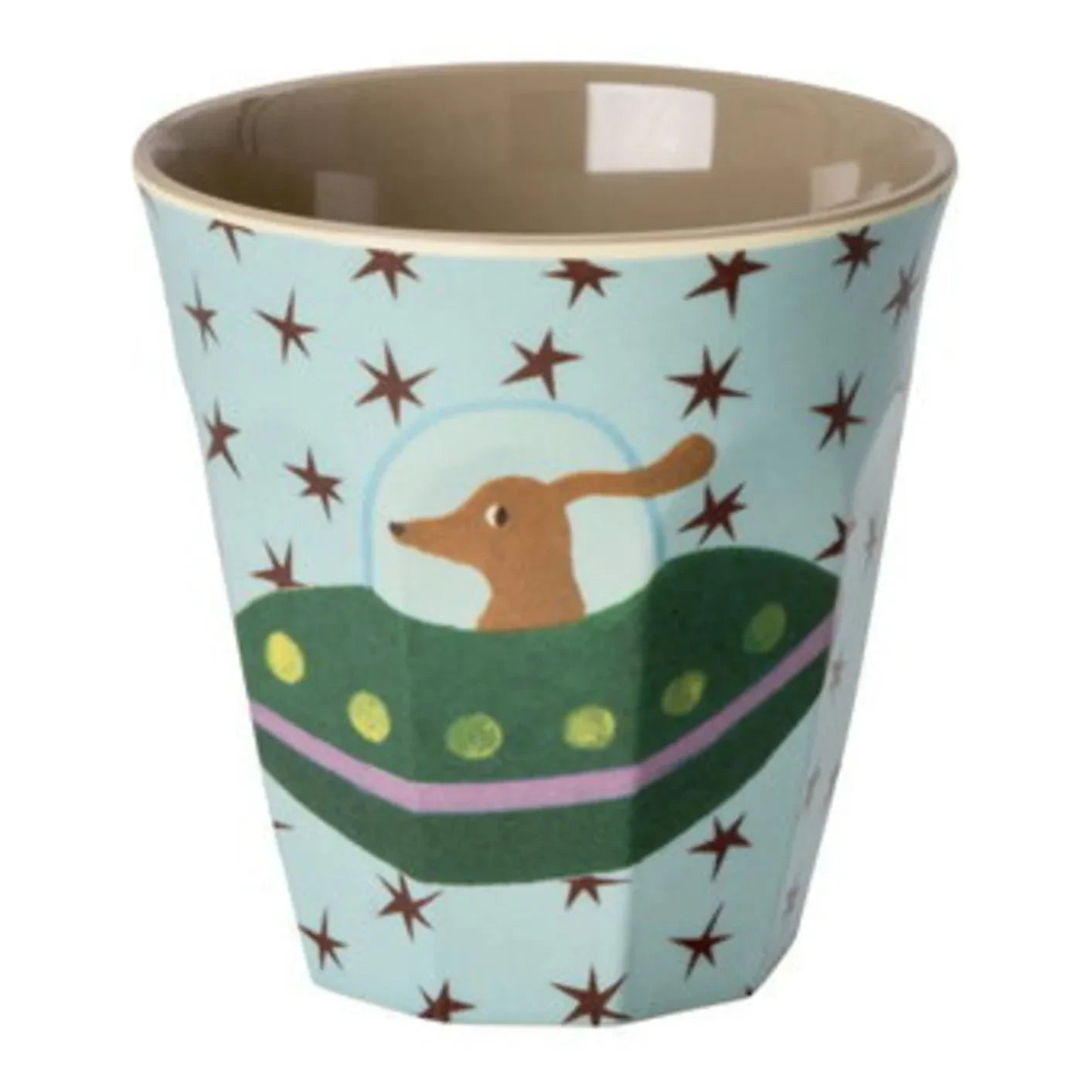 Rice - Space Dog Bardakları - 6'lı Set | Mavi