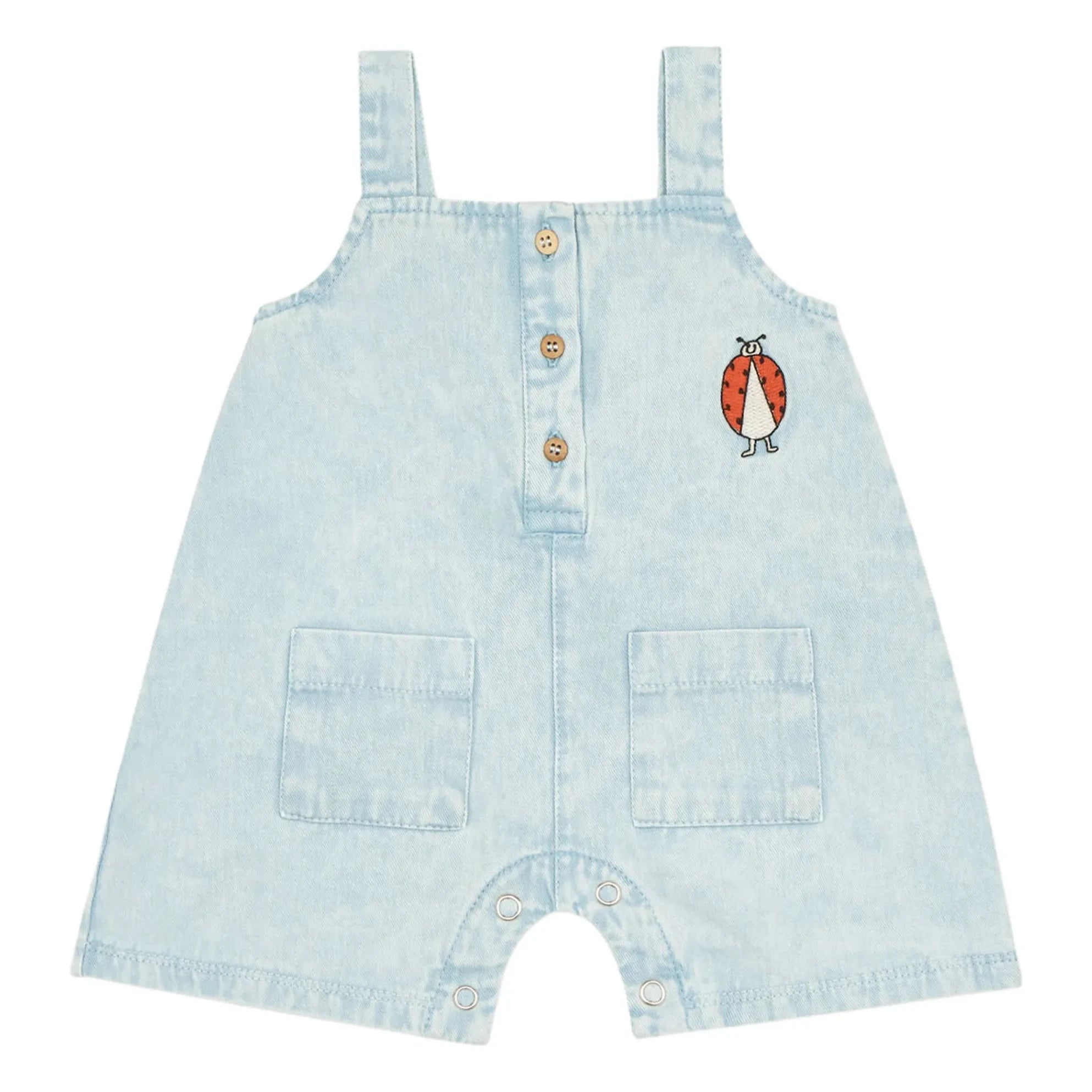 The Campamento - Jeans-Latzhose | Hellblau