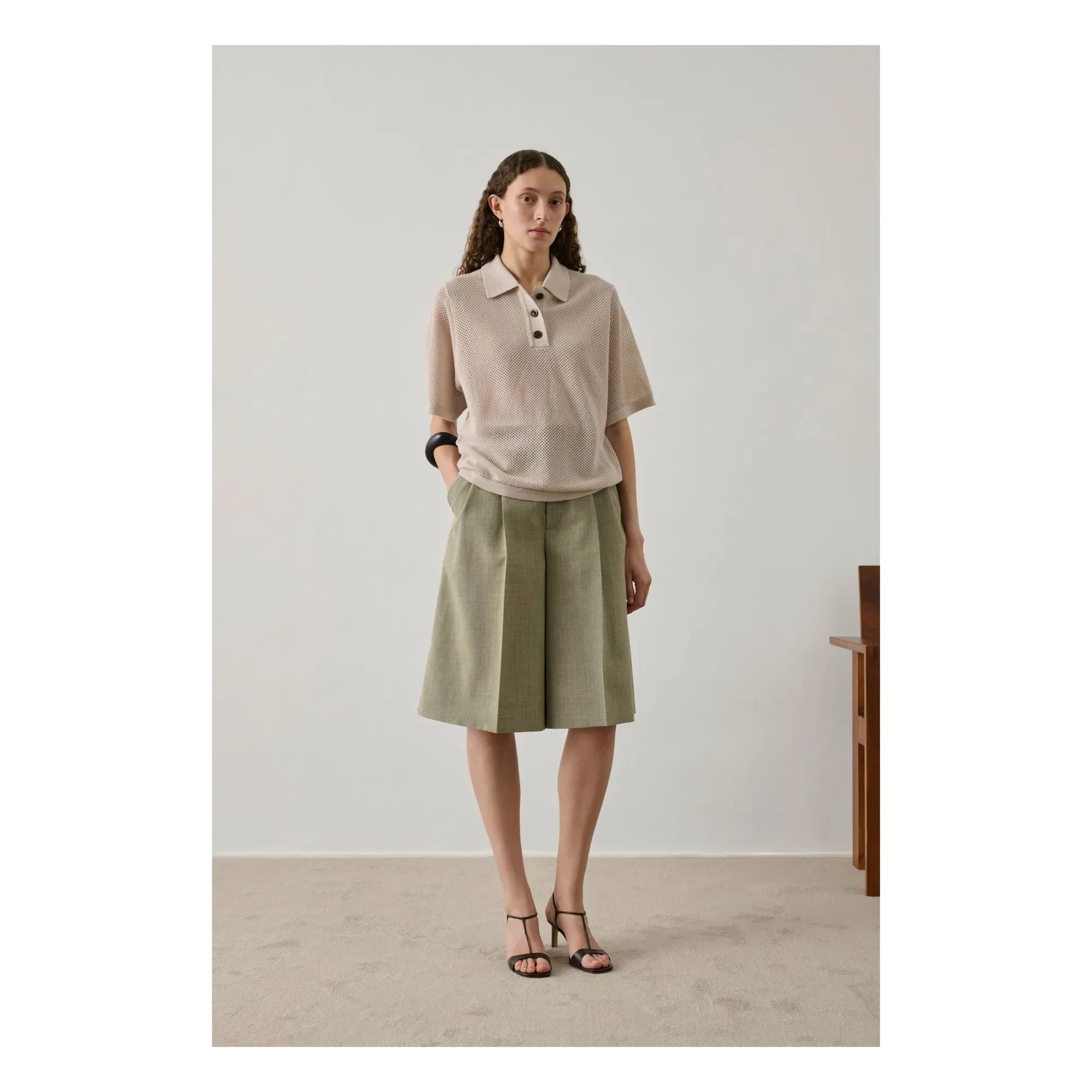 Soeur - Cecilie Deri Sandaletler | Kahverengi