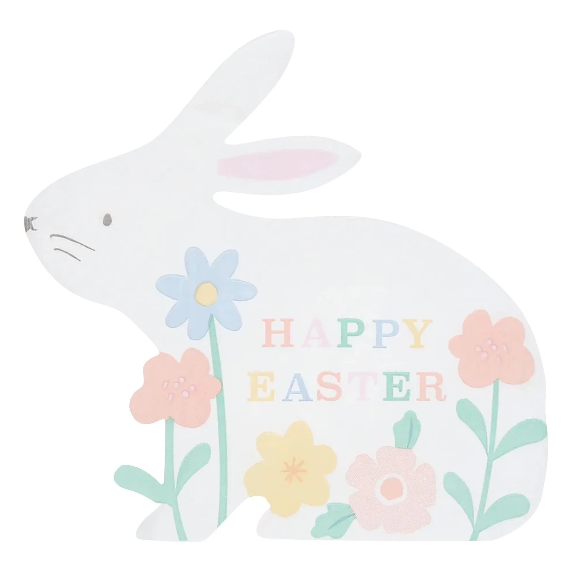 Meri Meri - Bunnies paper towels - Set of 16