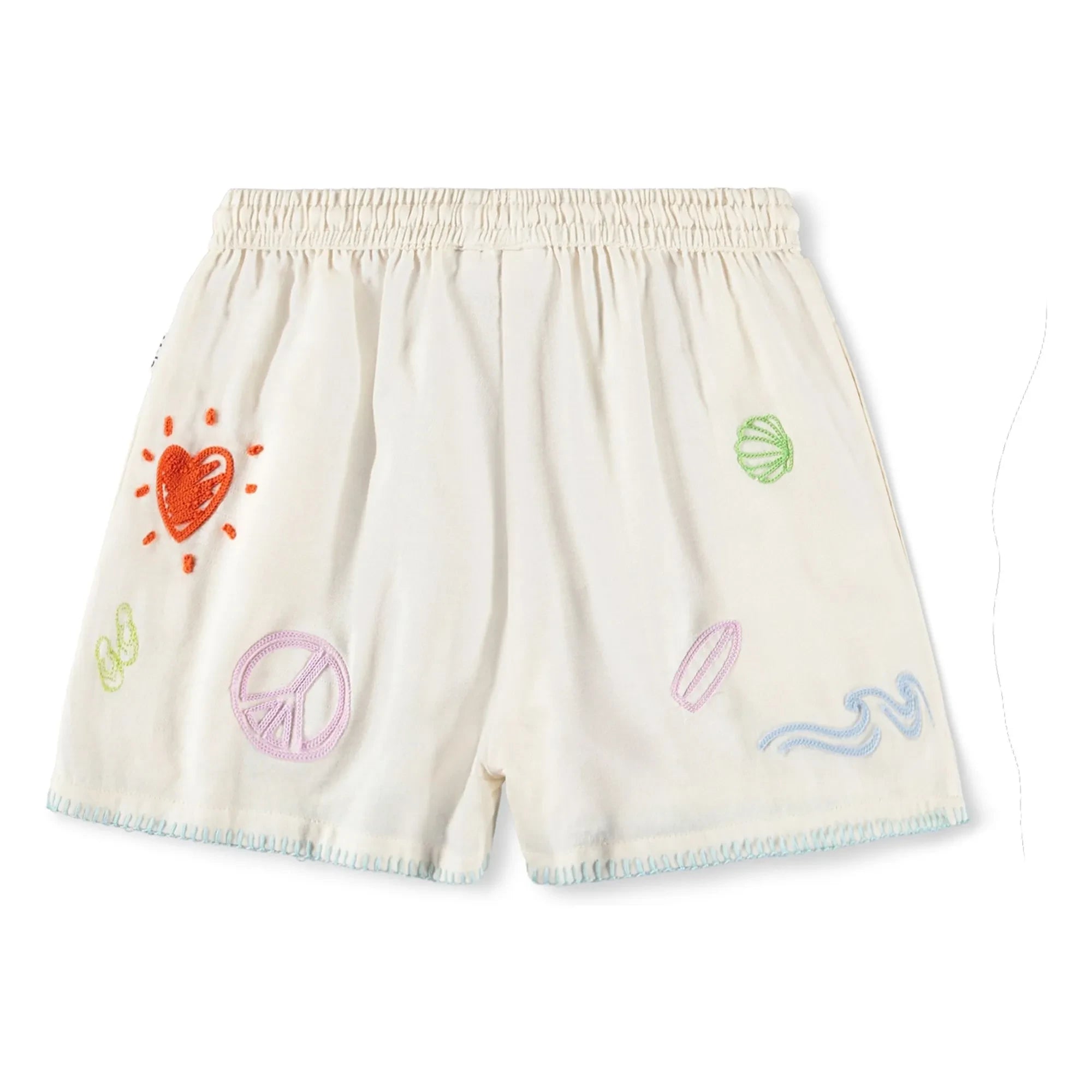 Molo - Kısa Annabella Minis Doodles | Ekru