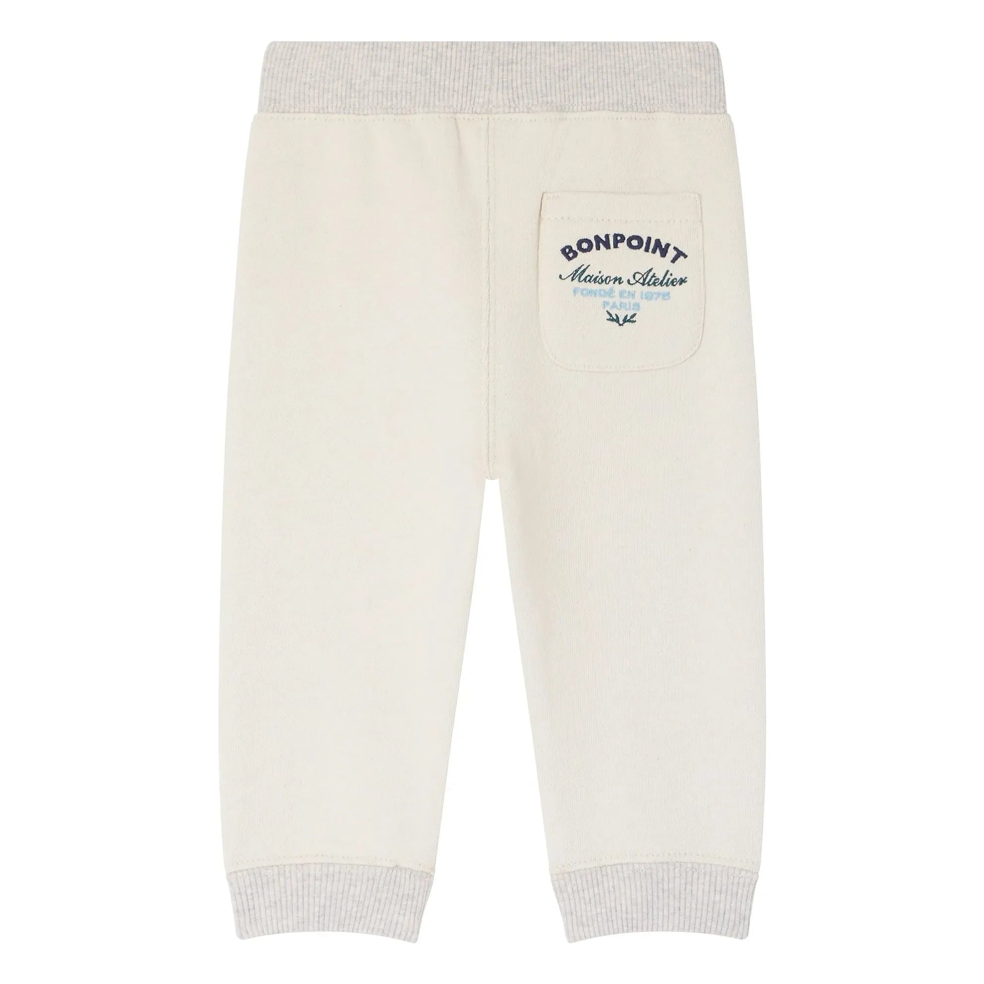 Bonpoint - Bambo organik pamuk jogger | Ekru