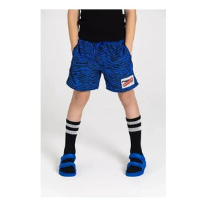 Finger in the nose - Freeboy Badeshorts | Electric Blue