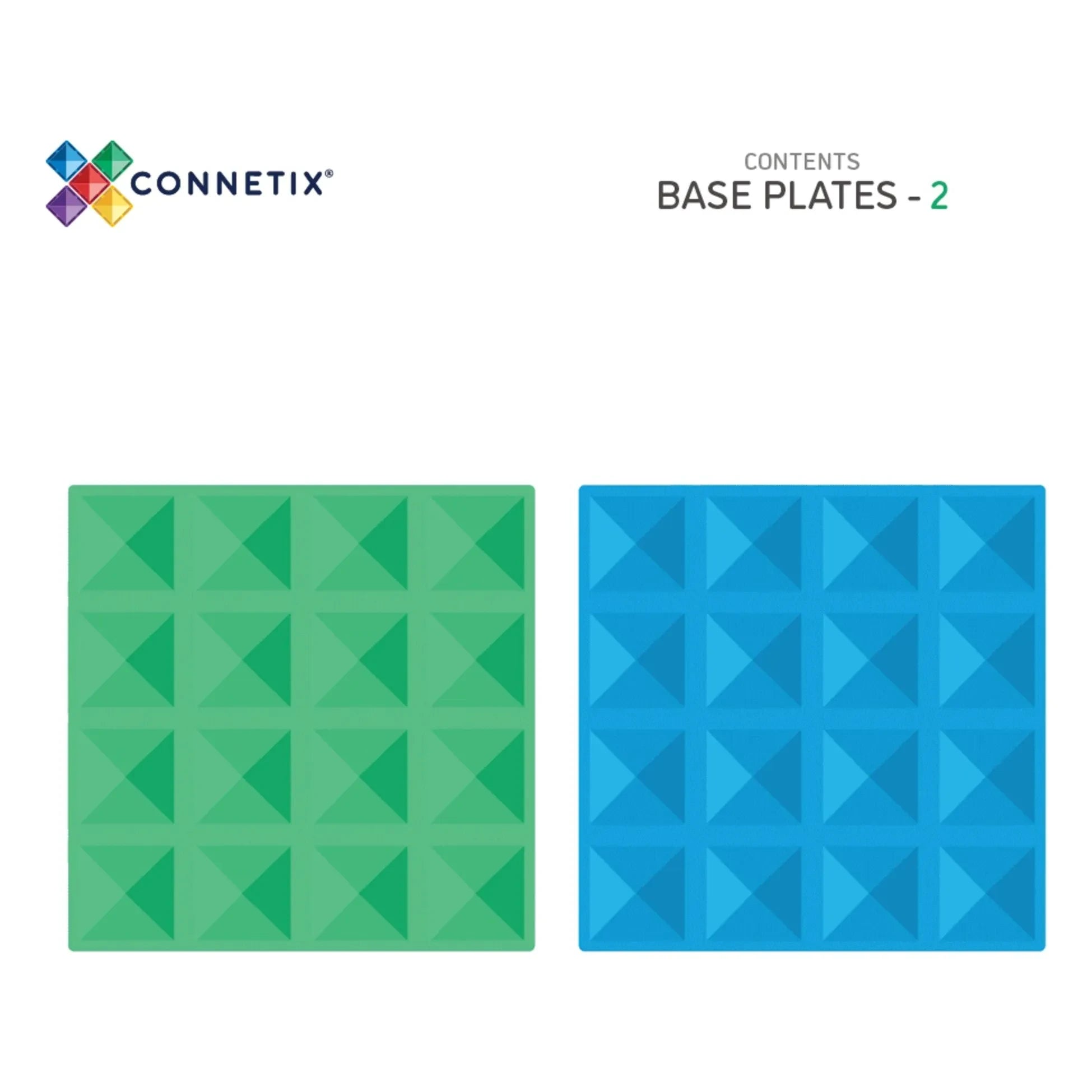 Connetix - Mavi ve Yeşil - 2 Parça