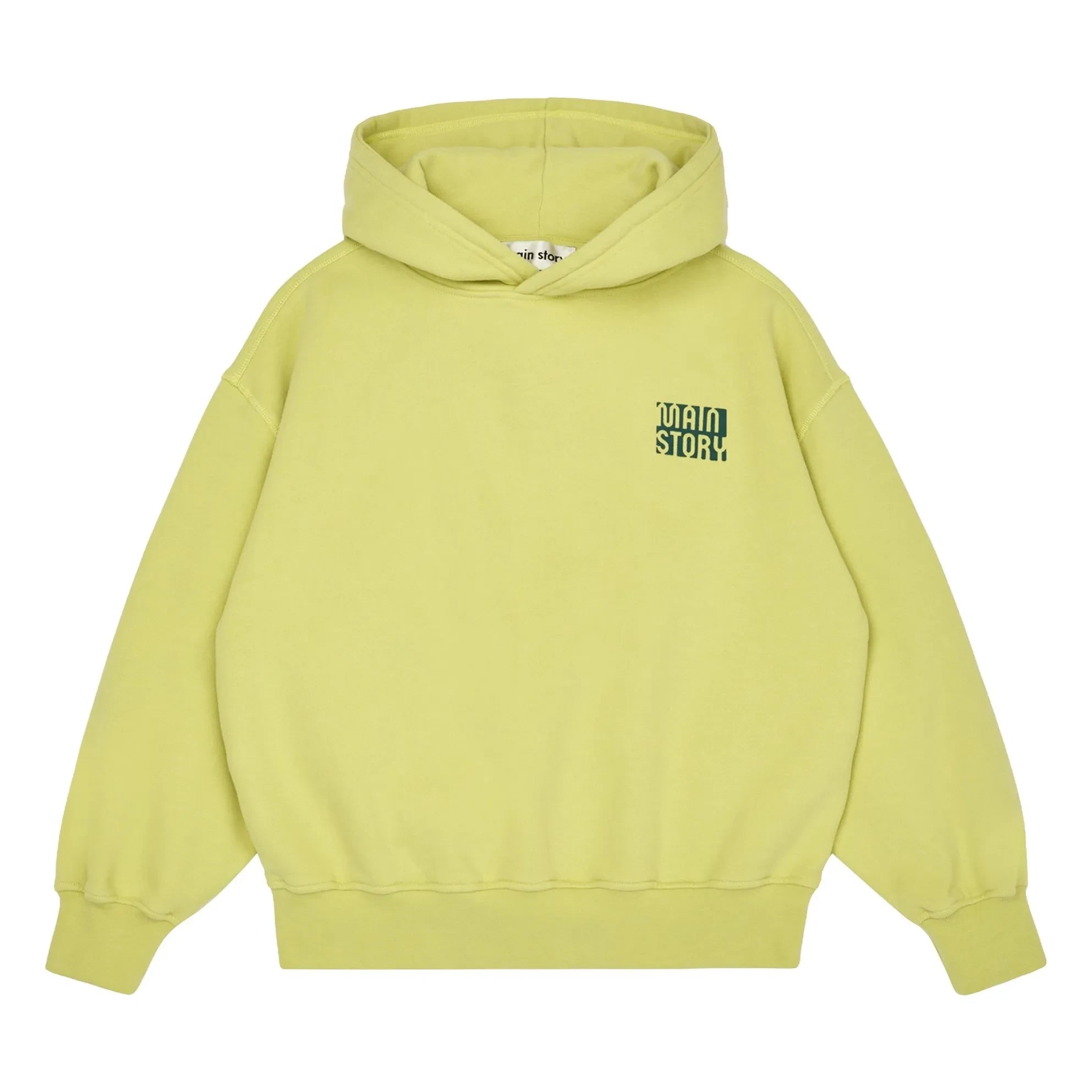 Main Story - Organik Pamuklu Kapüşonlu Sweatshirt | Sarı