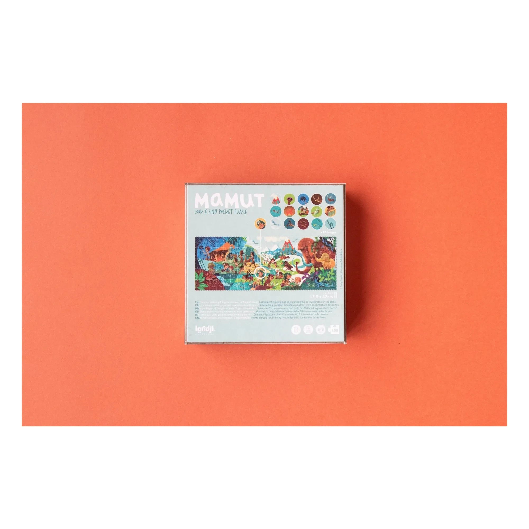 Londji - Mammut Puzzle - 100 Teile
