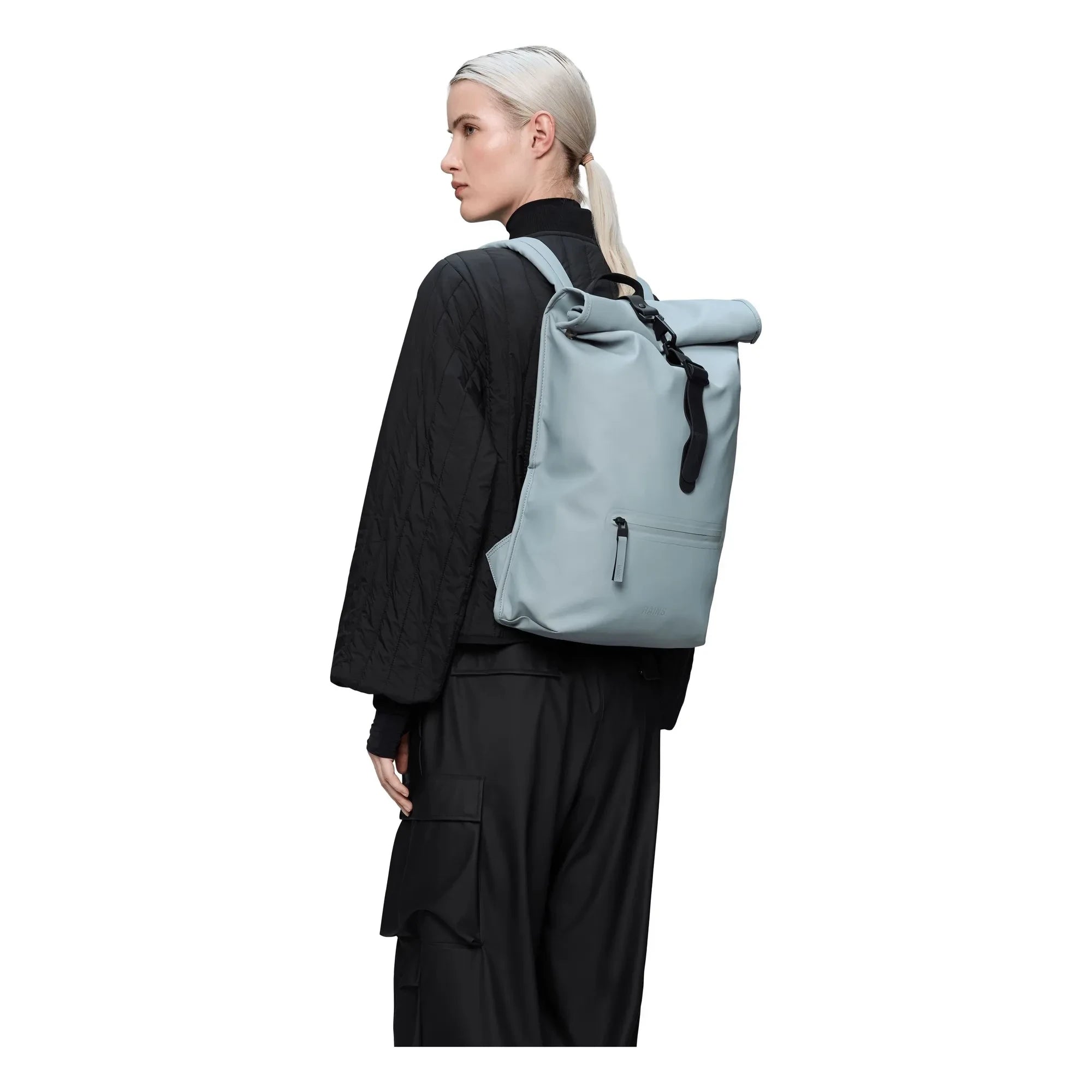 Rains - Rolltop W3 Sırt Çantası | Çelik