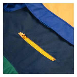 Bobo Choses - Skijacke mit Farbblock und recycelten Fasern | Blau