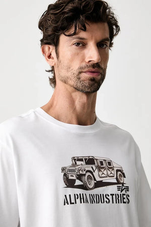 Alpha Industries erkek pamuklu Humvee tişört