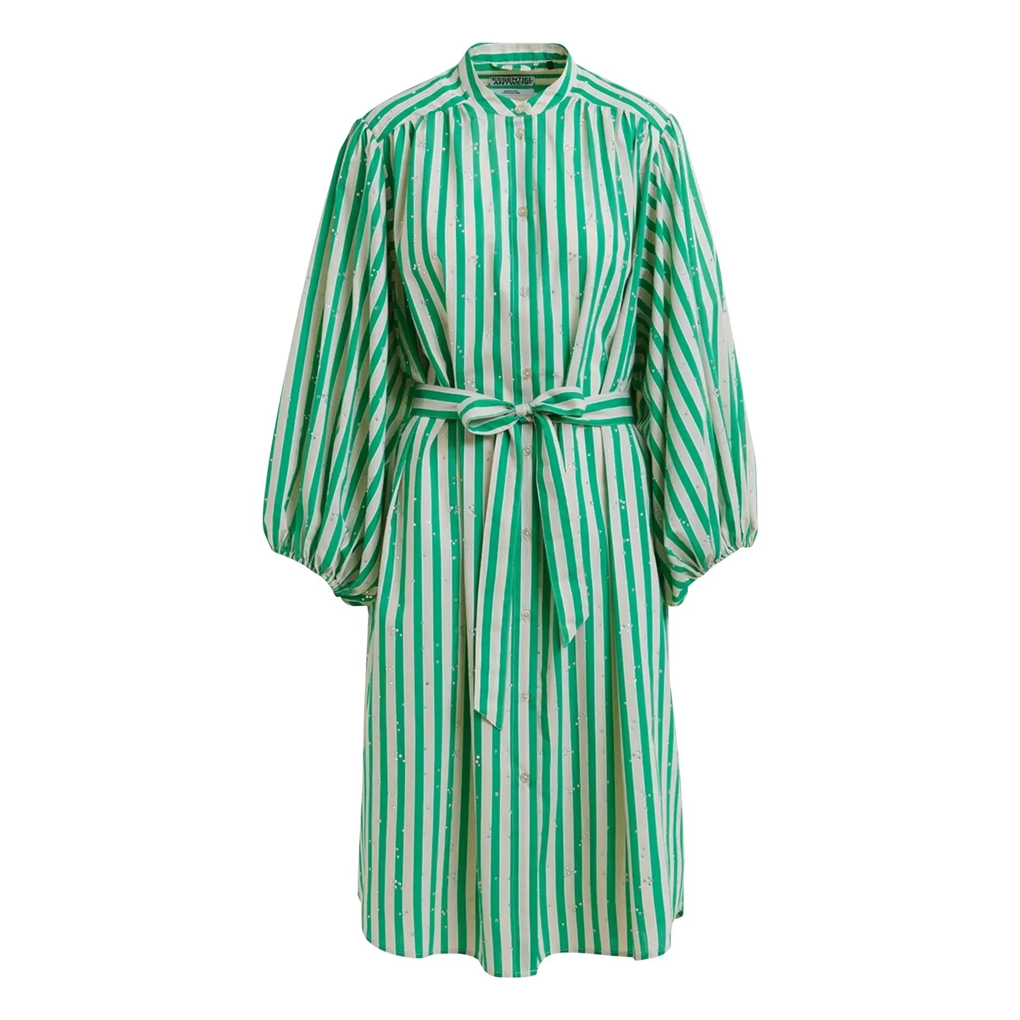 Essentiel Antwerp - Jodianna Striped Dress | Green