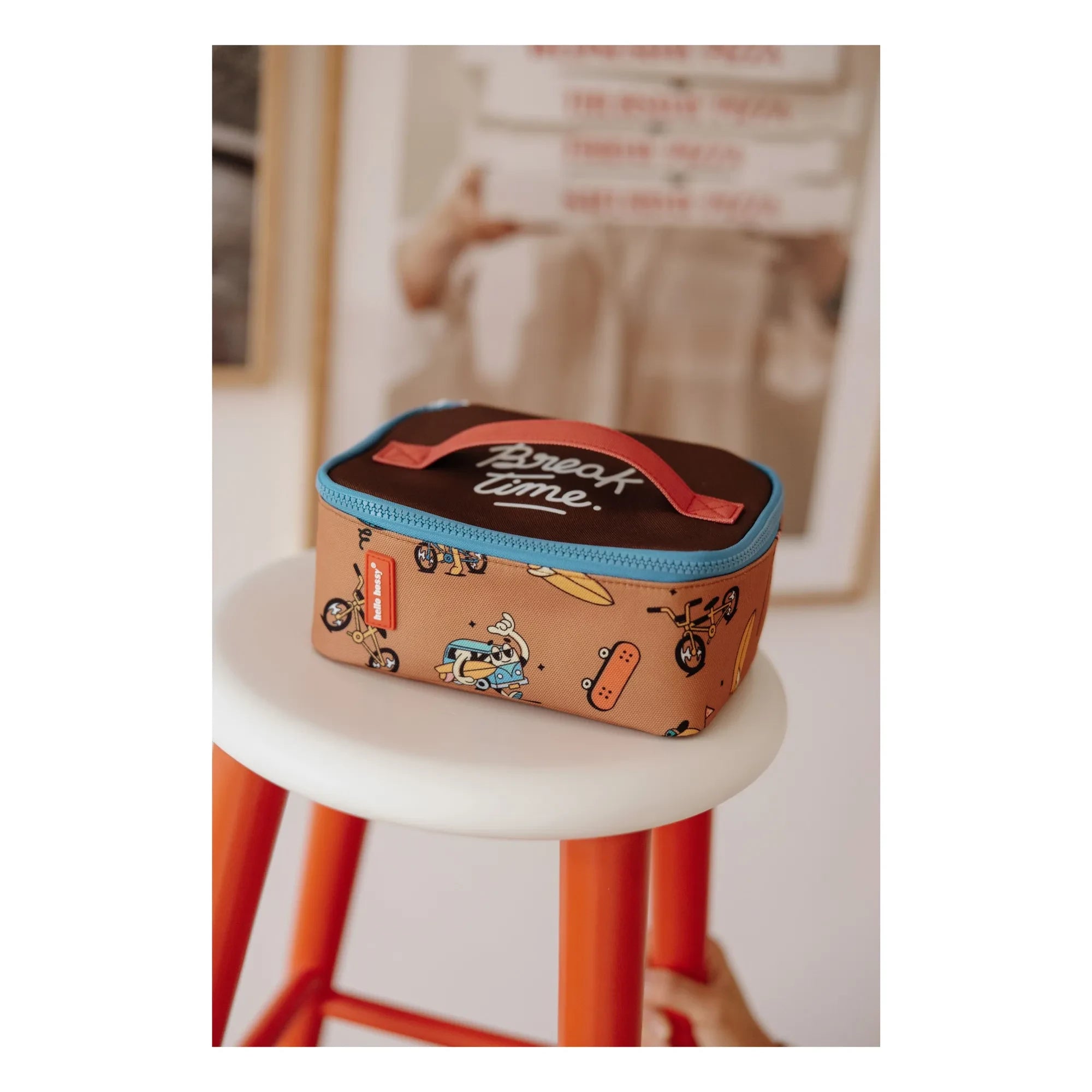 Hello Hossy - Lunch-Box Isotherme Mascots Ride | Kahverengi