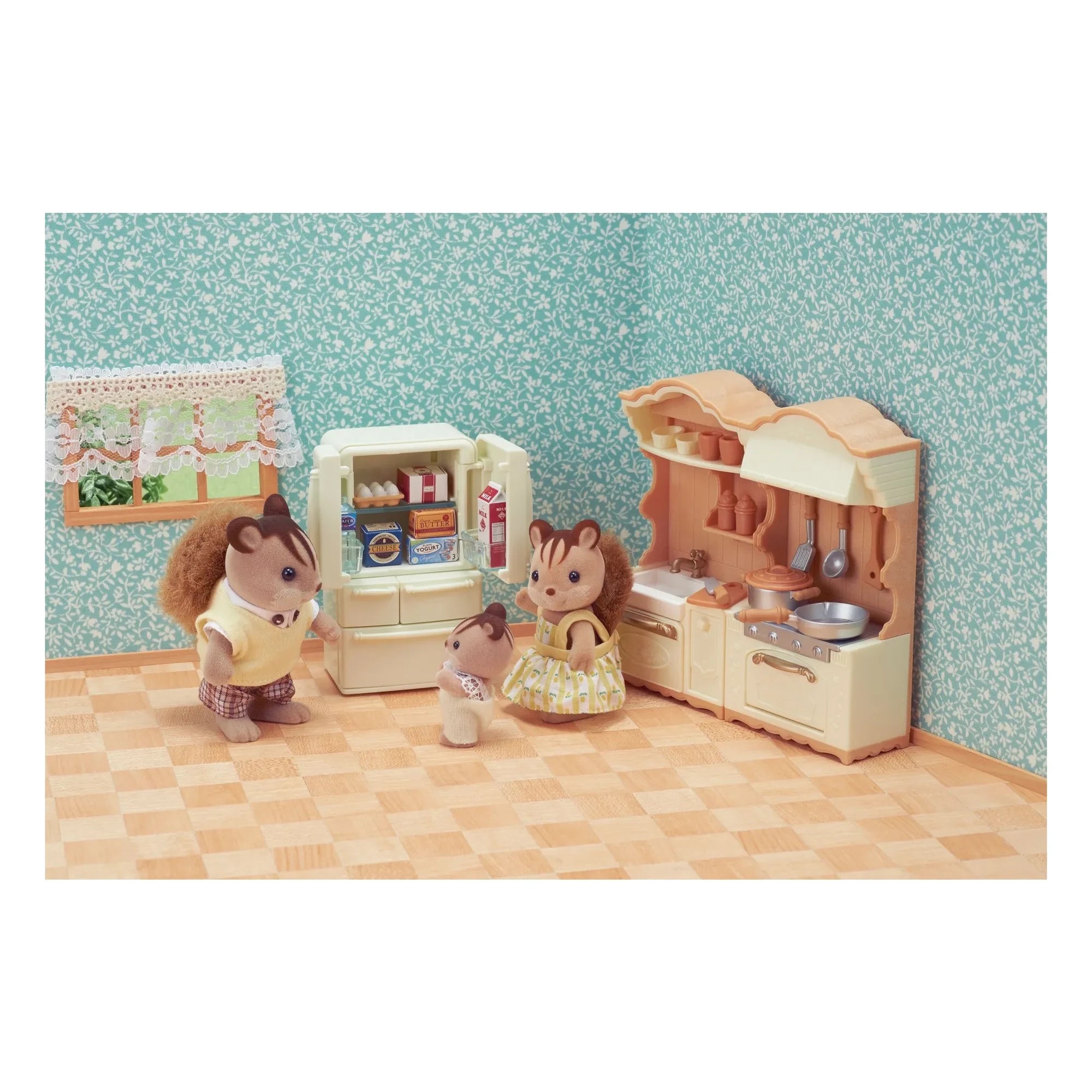 Sylvanian Families - Mutfak dolaplı takım