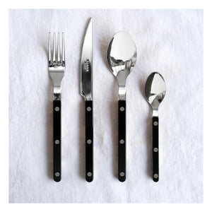 Sabre - 24-Piece Cutlery Set | Black
