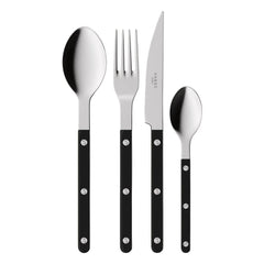 Sabre - 24-Piece Cutlery Set | Black
