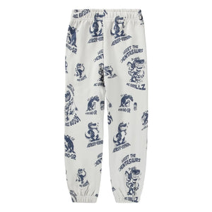Molo - Adan Dinosaurs Organik Pamuklu Jogger Pantolon | Beyaz