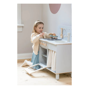 Flexa - Wooden Play Kitchen | Light Gray