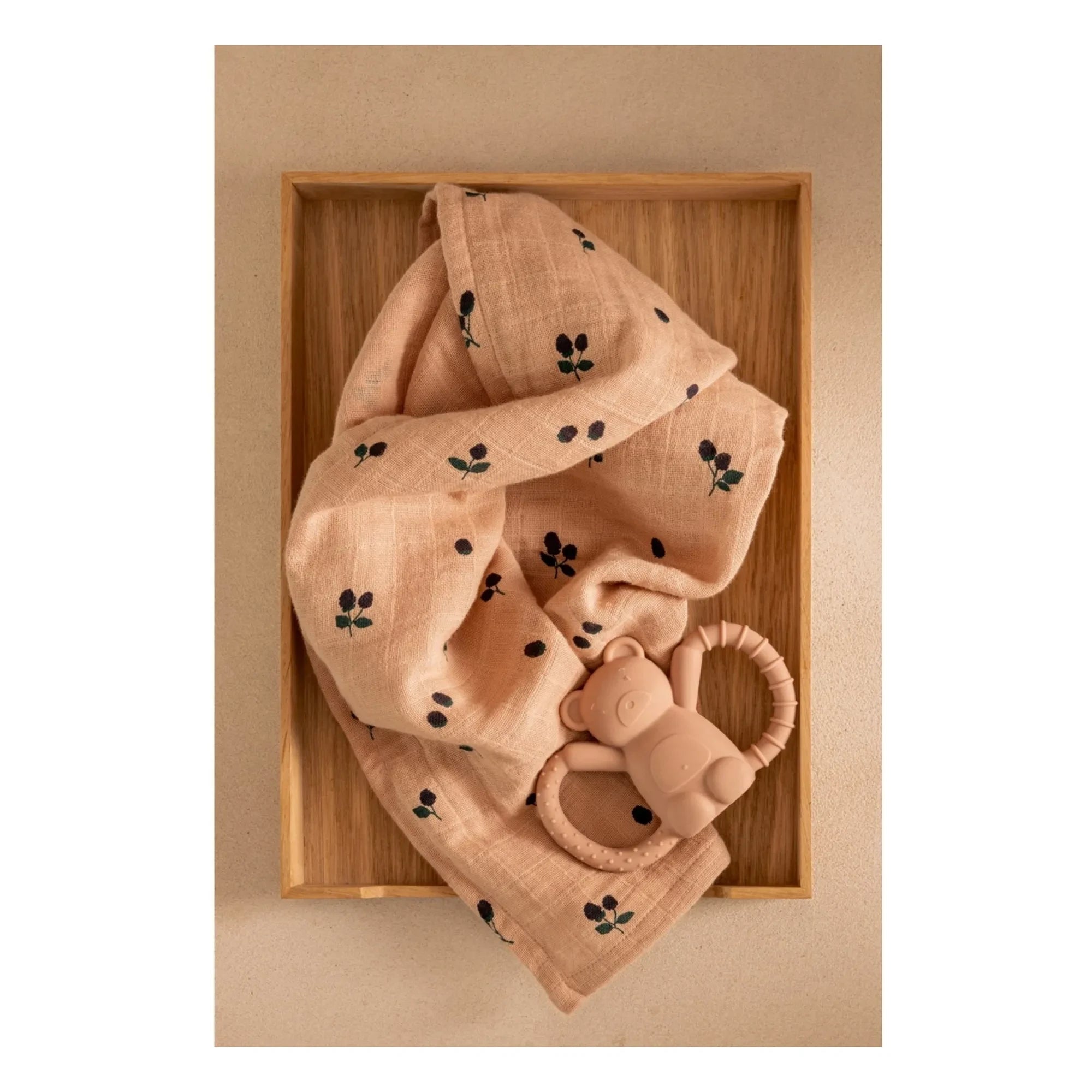 Liewood - Lewis Nappies - 2'li Set | Mini Berry/Pale Tuscany