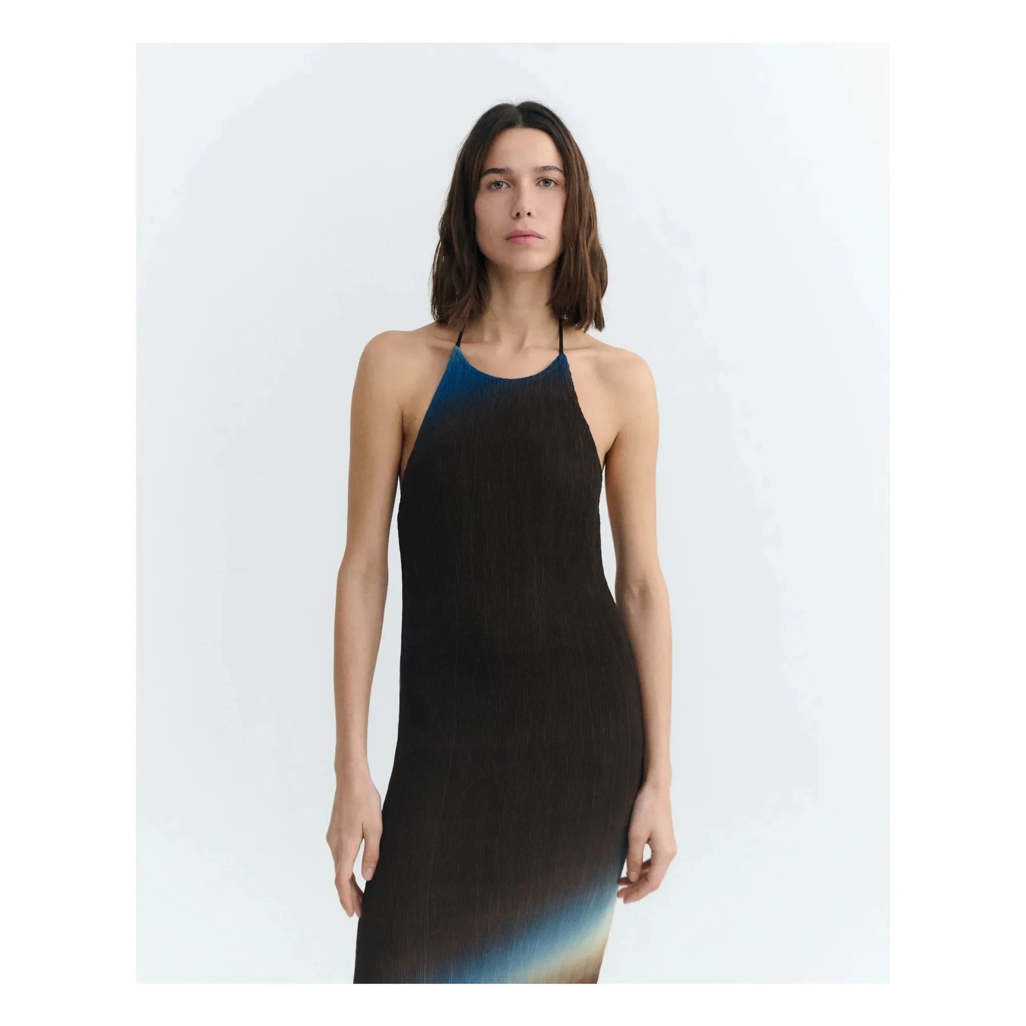 Thinking Mu - Miriam Dress | Blue