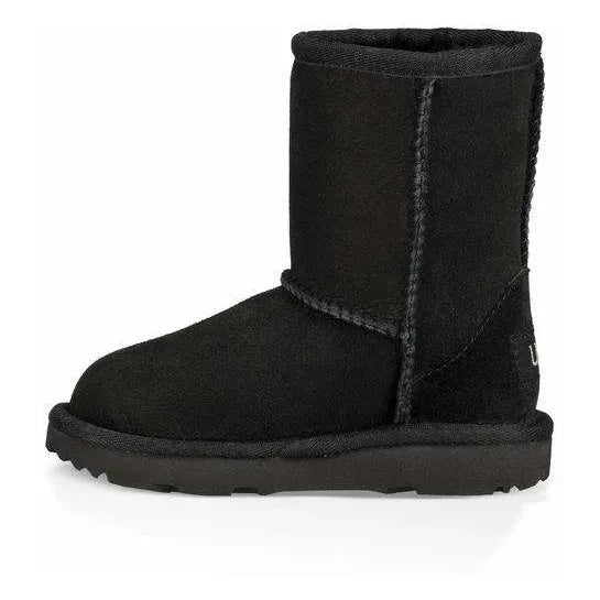 UGG - Klasik II Kürk Astarlı Süet Çizme | Siyah