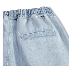 Molo - Avart Organic Cotton Denim Shorts | Denim Blue