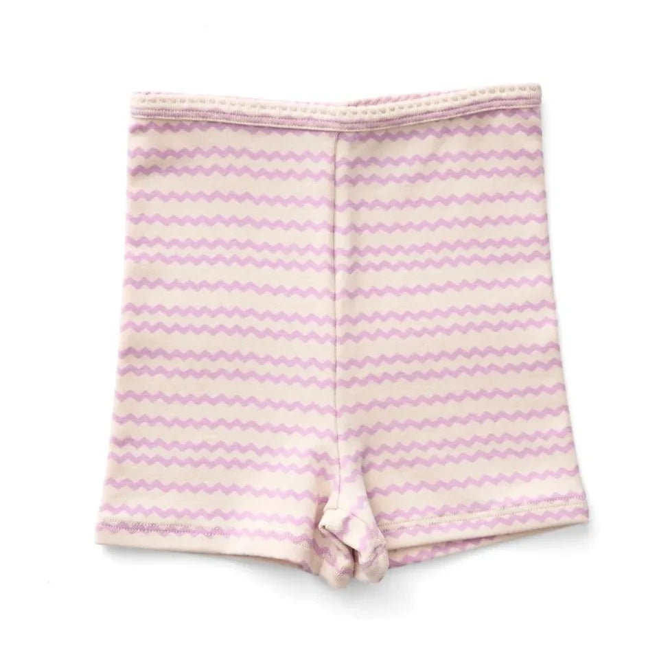 Soor Ploom - Bio-Baumwoll-Wellen-Shorts | Rosa