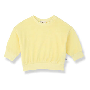 1+ in the family - Mercadal Frottee-Sweatshirt | Gelb