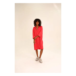 Sacrécoeur - Giulietta Poplin Dress | Red