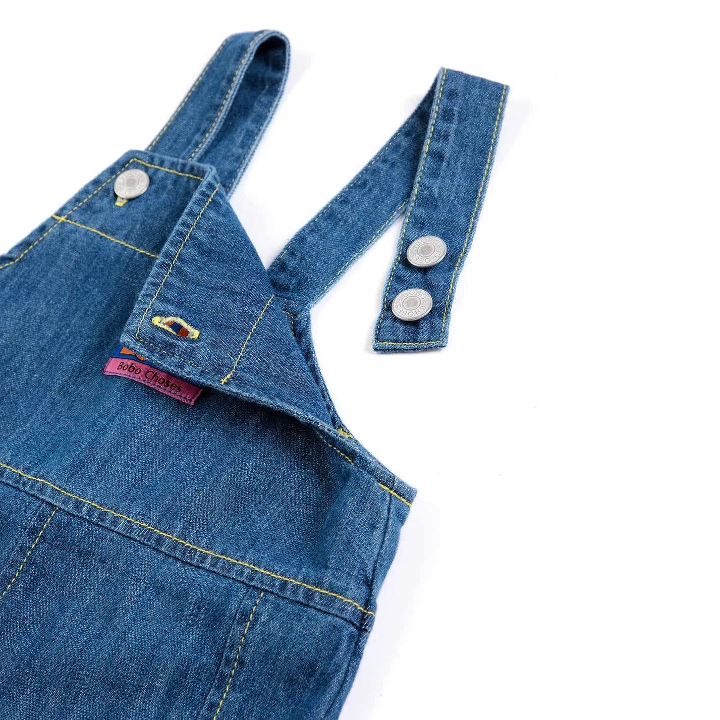 Bobo Choses - Mavi Denim Organik Pamuk Salopet