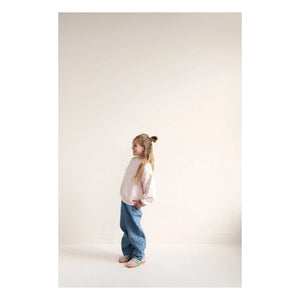Jenest - Maxi Sweatshirt aus Bio-Baumwolle | Blassrosa