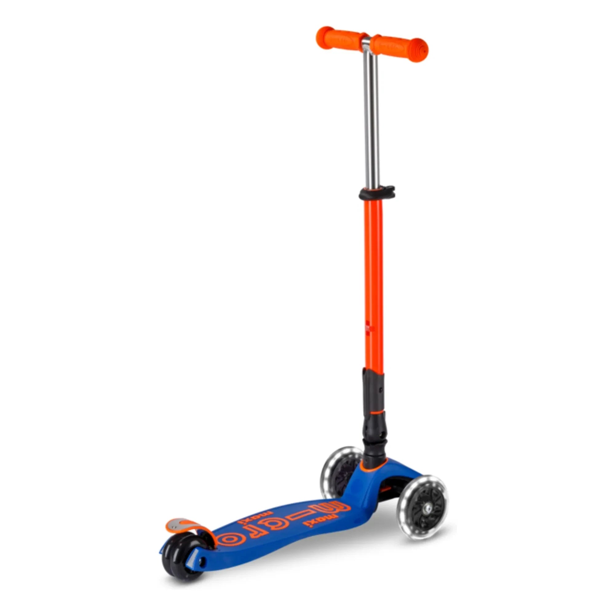 Micro - Maxi Katlanabilir Neon LED Scooter | Turuncu