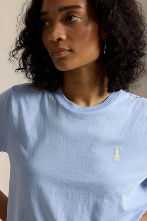 Polo Ralph Lauren pamuk basic kadın tişört COTTON JERSEY-KNT-T-SHIRT