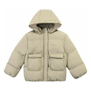 Donsje - Bearnt dolgulu ceket | Taupe brown