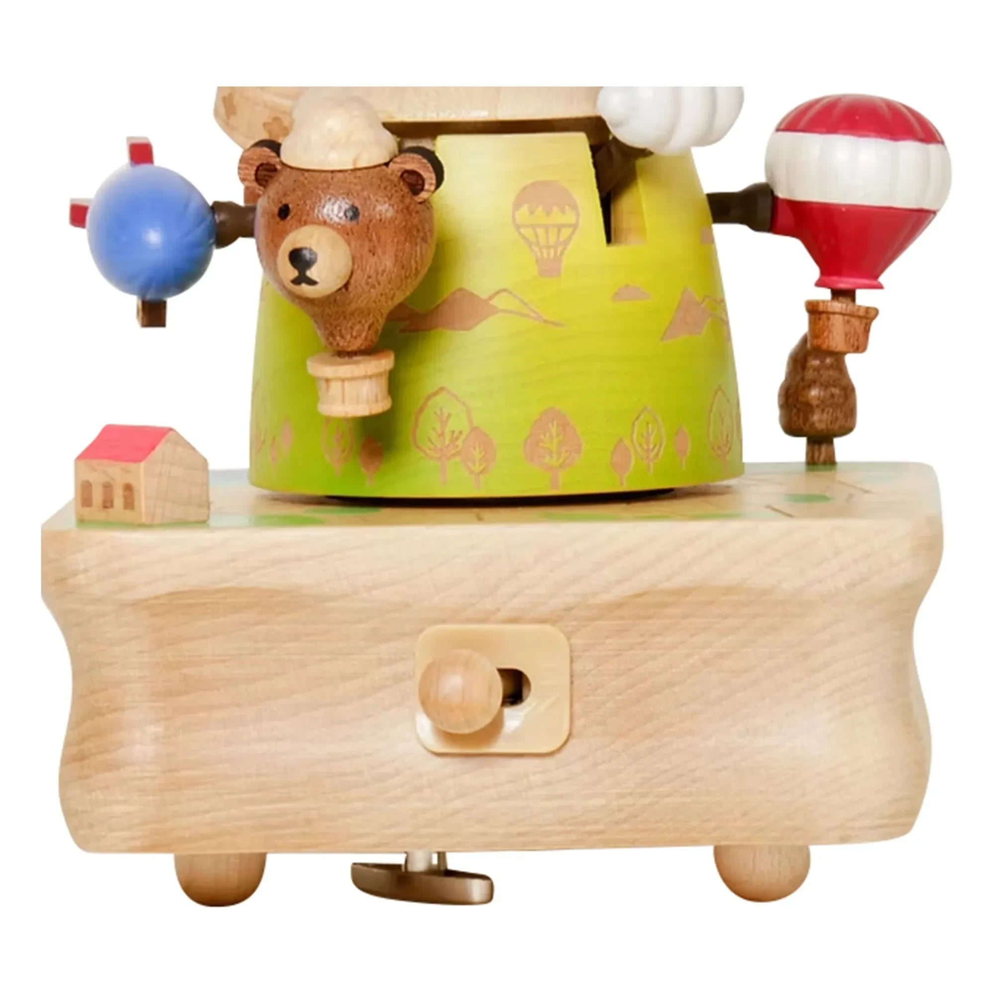 Wooderful life - Hot air balloon jukebox | Green