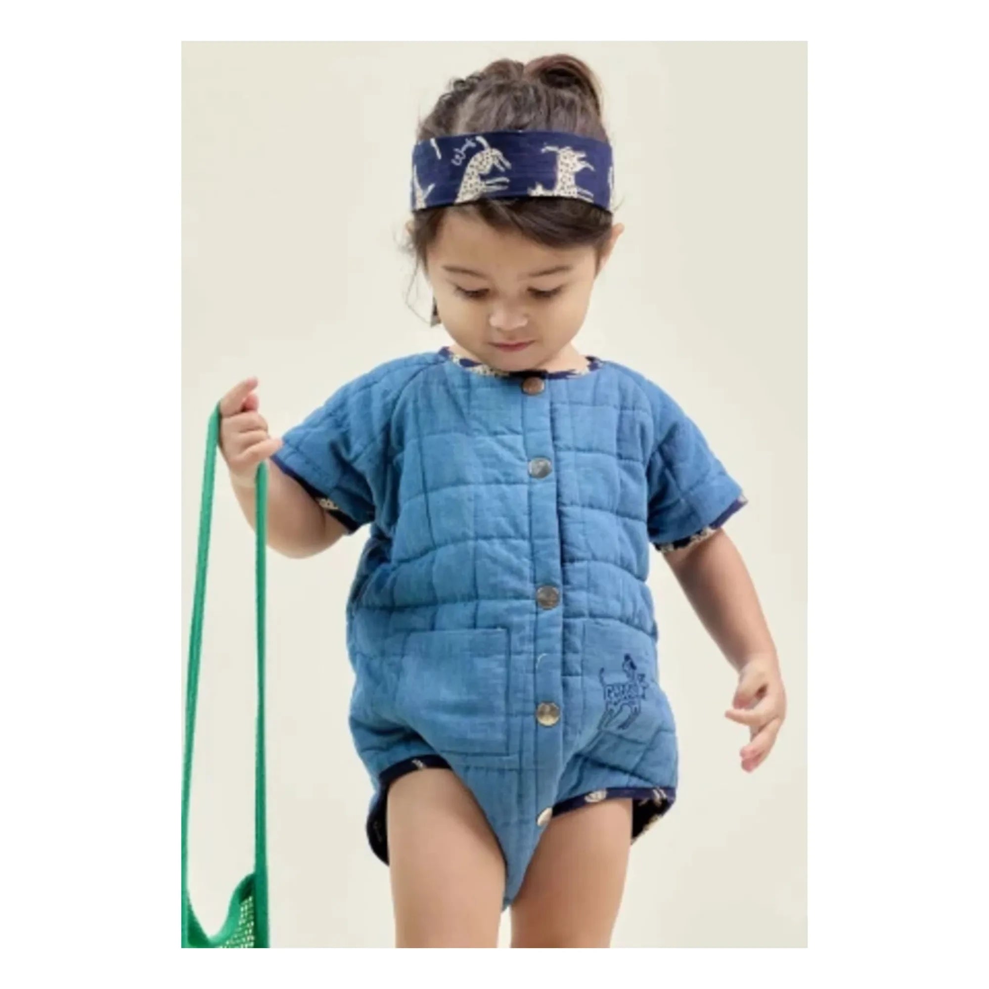 Apaches - Dadi Chambray tulum | Mavi