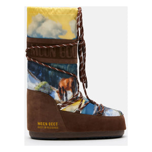 Moon Boot - MB x Guest in Residence Icon Postcard Çizmeler | Chocolate