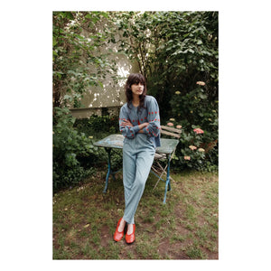Emile et Ida - Organic Cotton Jacquard Cardigan | Nuage