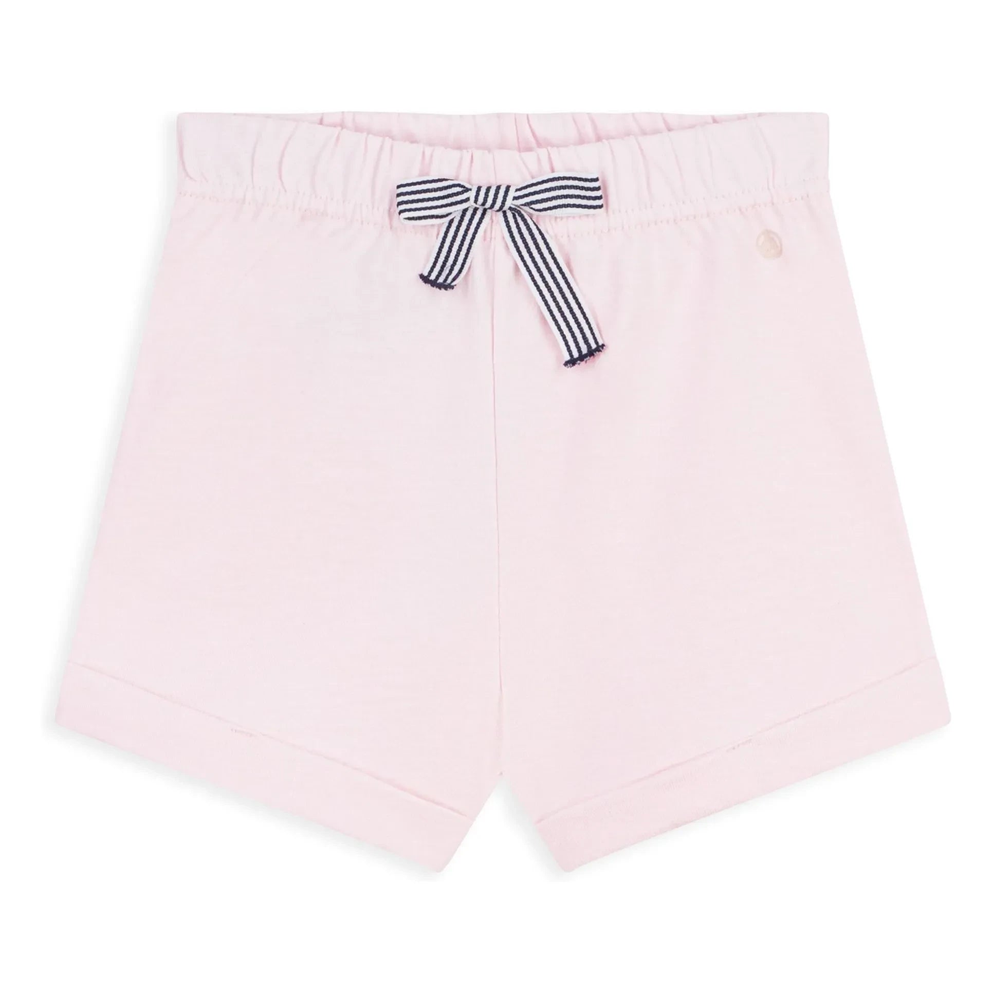 Petit Bateau - Shorts aus Bio-Baumwollfleece | Blassrosa