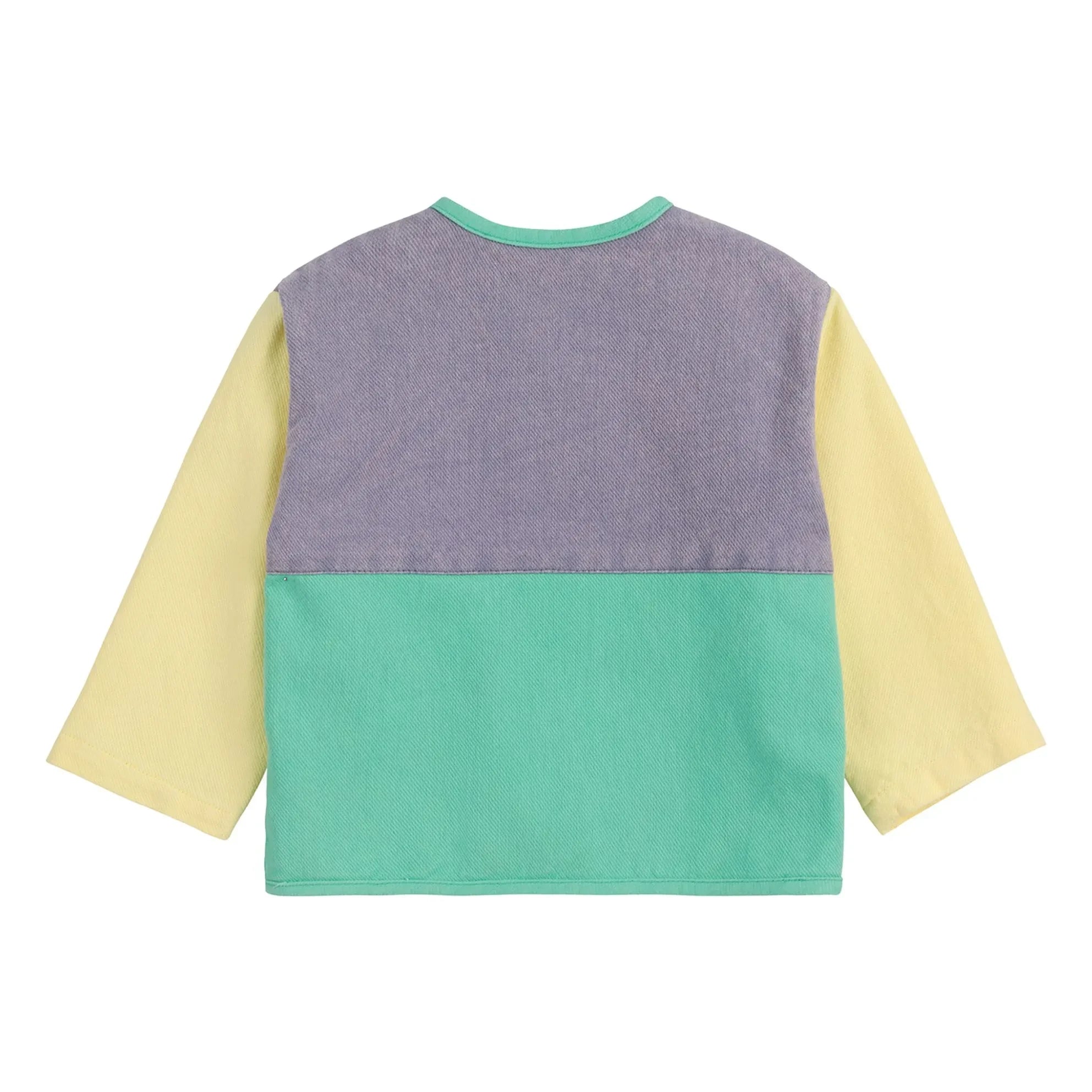 Bobo Choses - Jacke aus recycelten Fasern mit Farbblock | Lavendel