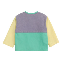 Bobo Choses - Color Block Recycled Fiber Jacket | Lavender