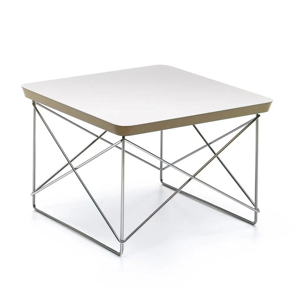 Vitra - Occasional Table LTR Charles & Ray Eames, 1950 | Beyaz