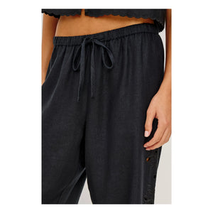 Rails - Mirina bestickte Hose | Schwarz