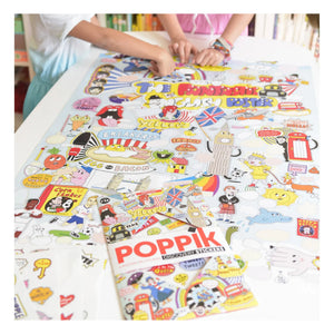 Poppik - 100% English Sticker Poster