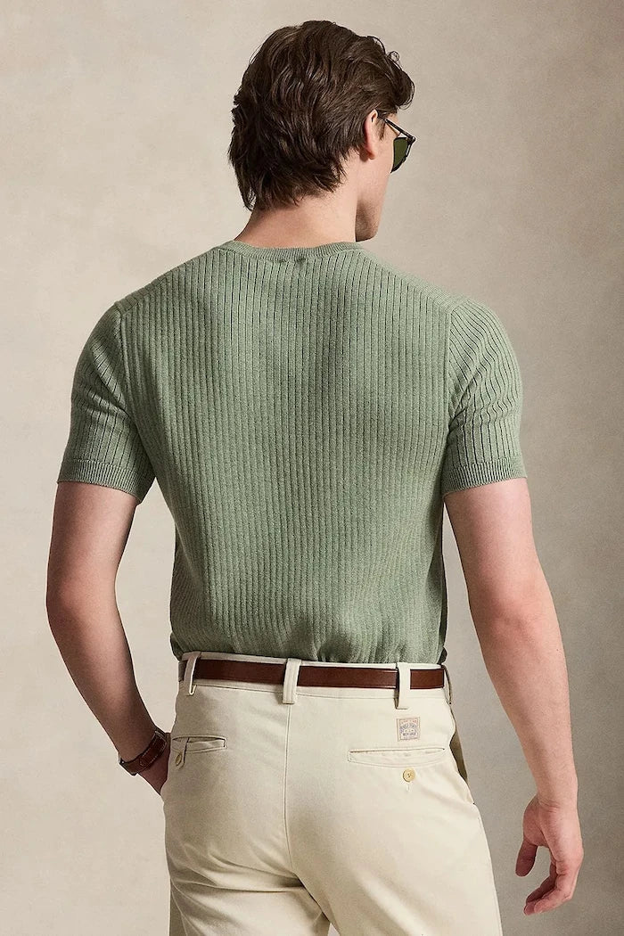 Polo Ralph Lauren erkek kısa kollu pamuklu kazak