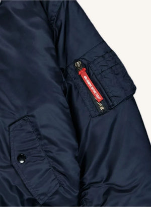 Alpha Indutries - MA-1 VF 59 Chaqueta Bomber | Azul marino