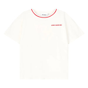 Cos I Said So - Dream Life Organic Cotton T-Shirt | White